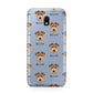 Welsh Terrier Icon with Name Samsung Galaxy J3 2017 Case