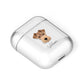 Welsh Terrier Personalised AirPods Case Laid Flat