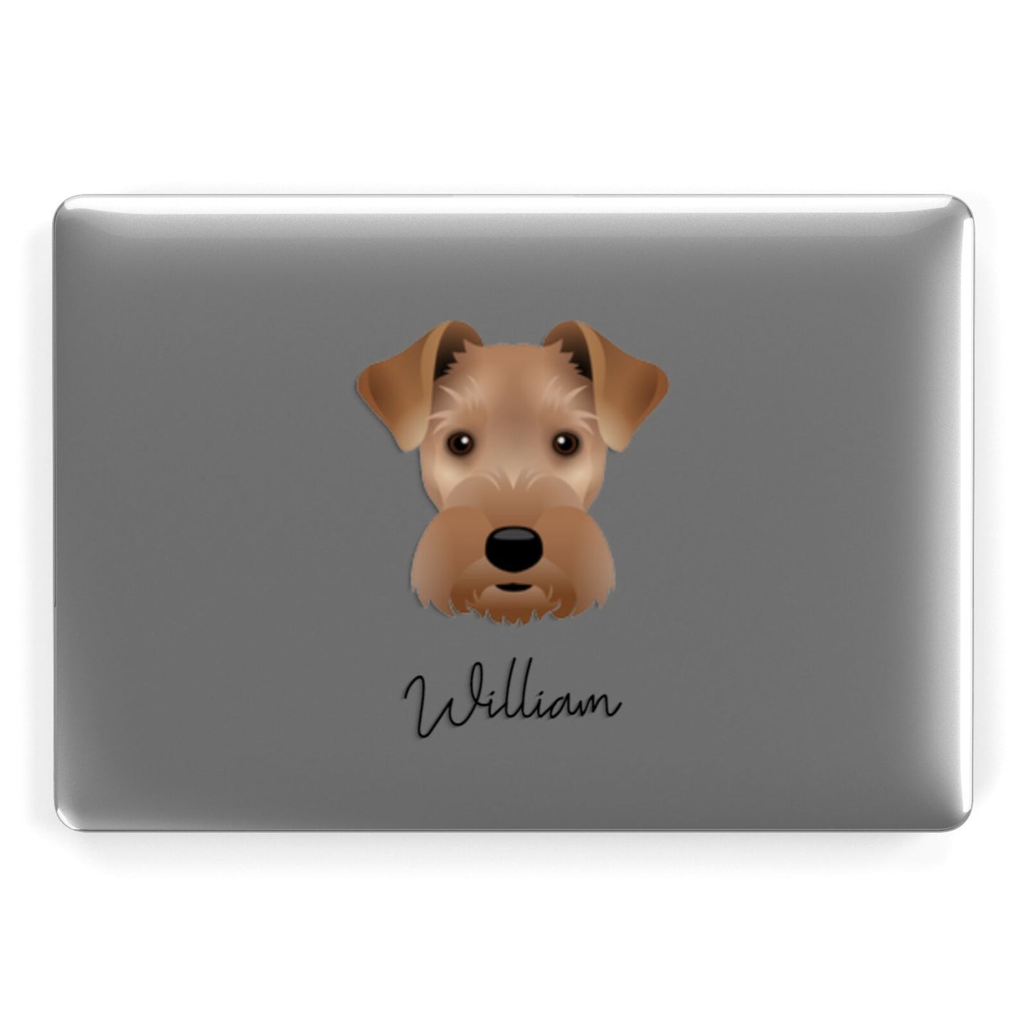 Welsh Terrier Personalised Apple MacBook Case