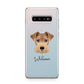Welsh Terrier Personalised Samsung Galaxy S10 Plus Case