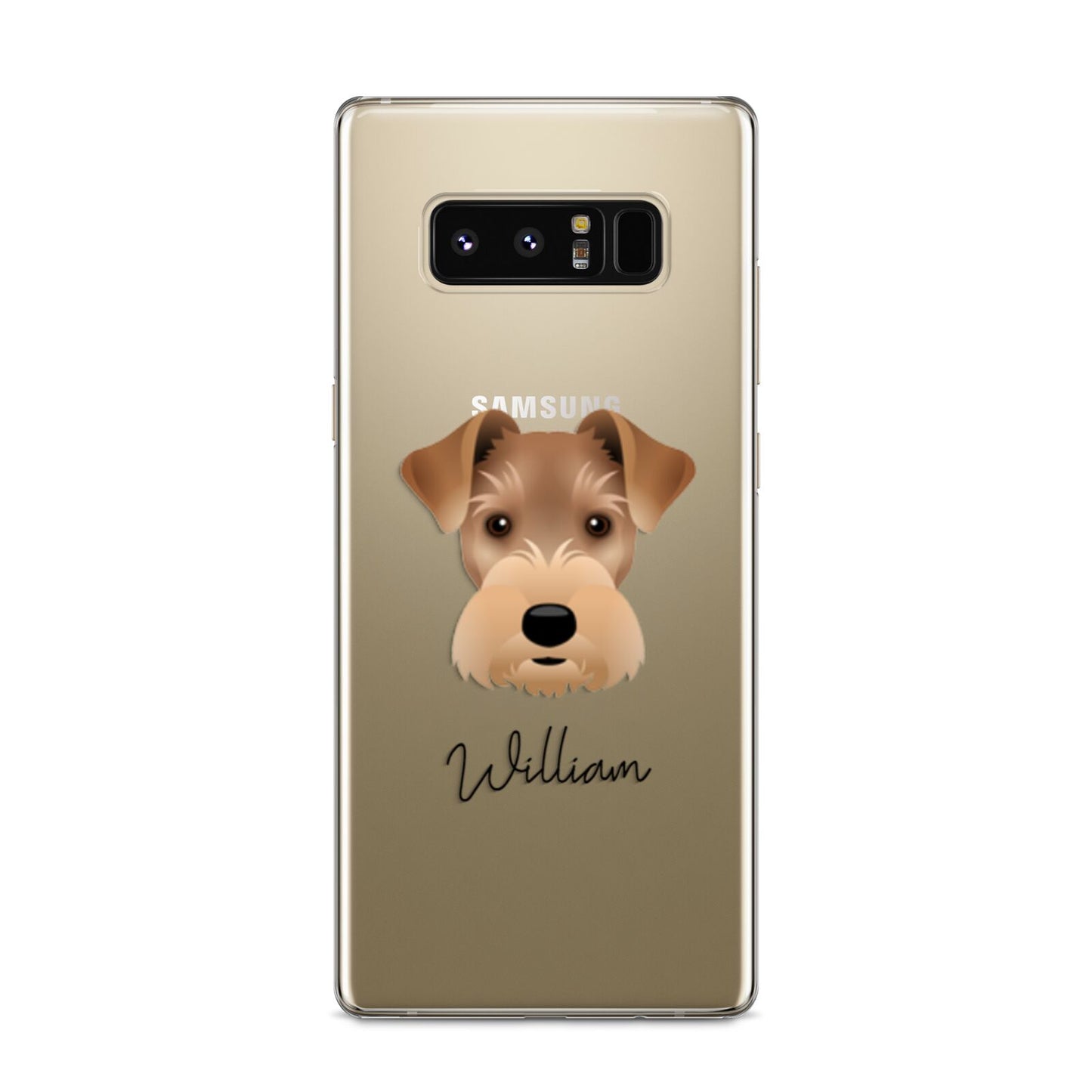 Welsh Terrier Personalised Samsung Galaxy S8 Case