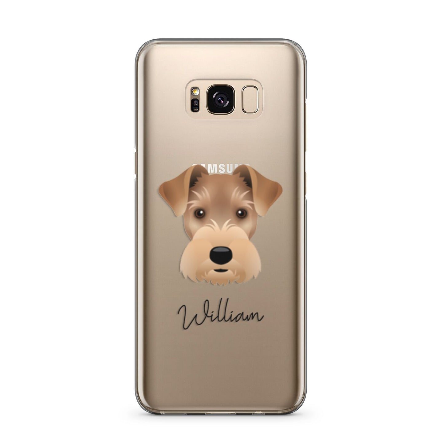Welsh Terrier Personalised Samsung Galaxy S8 Plus Case
