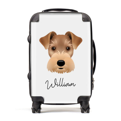 Welsh Terrier Personalised Suitcase