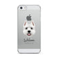 West Highland White Terrier Personalised Apple iPhone 5 Case