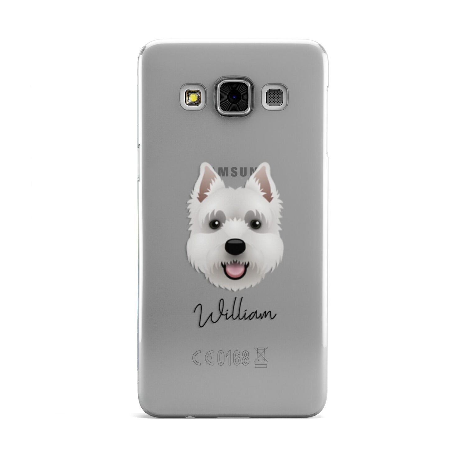 West Highland White Terrier Personalised Samsung Galaxy A3 Case