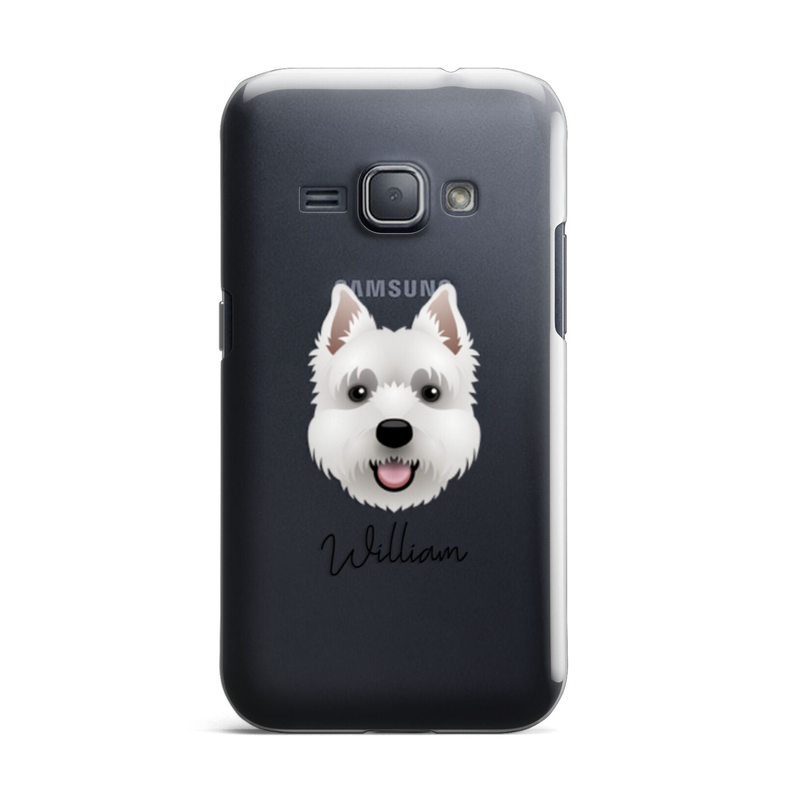 West Highland White Terrier Personalised Samsung Galaxy J1 2016 Case