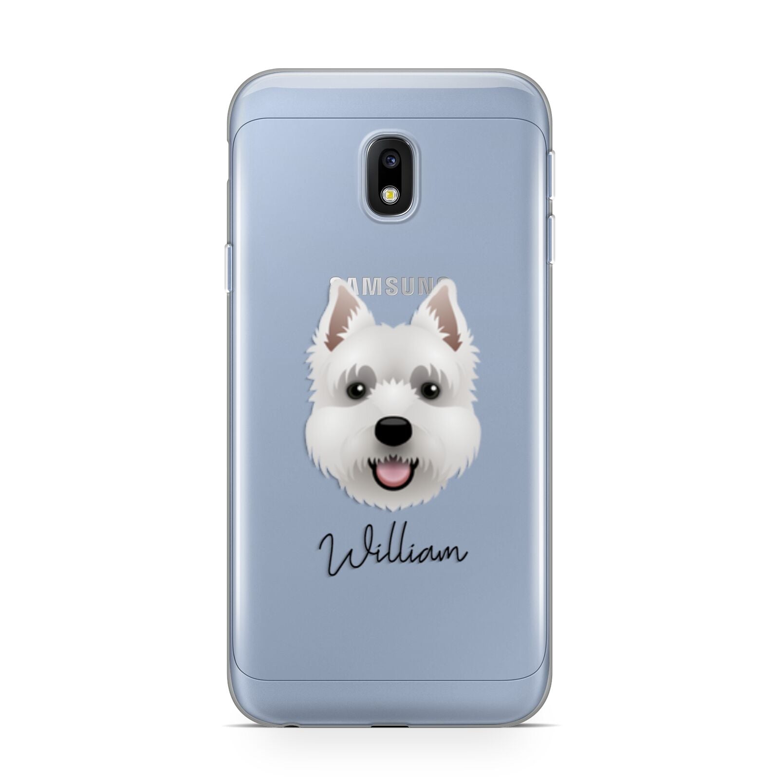 West Highland White Terrier Personalised Samsung Galaxy J3 2017 Case