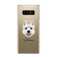 West Highland White Terrier Personalised Samsung Galaxy Note 8 Case