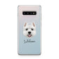 West Highland White Terrier Personalised Samsung Galaxy S10 Plus Case