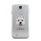 West Highland White Terrier Personalised Samsung Galaxy S4 Case