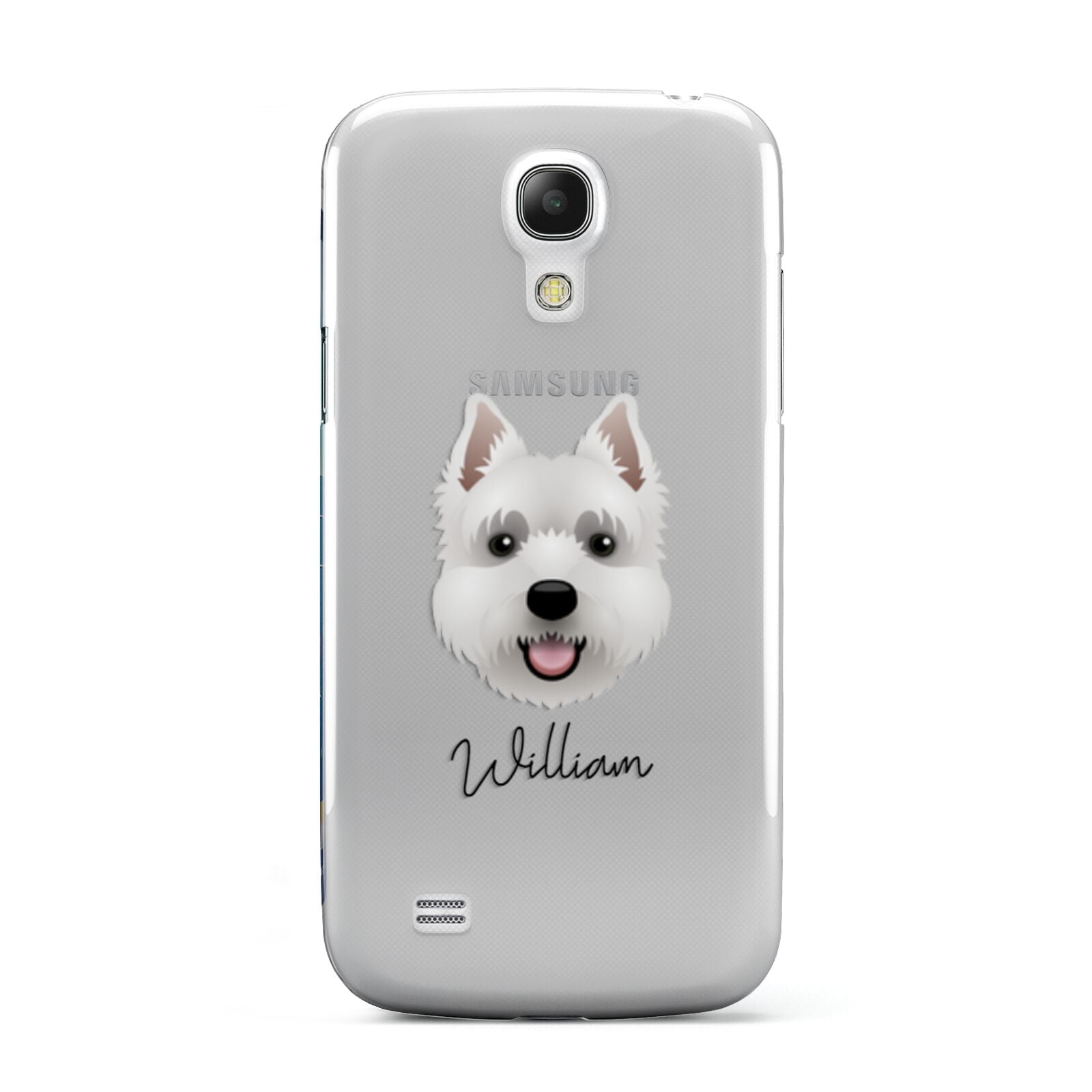 West Highland White Terrier Personalised Samsung Galaxy S4 Mini Case