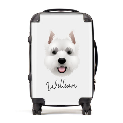 West Highland White Terrier Personalised Suitcase