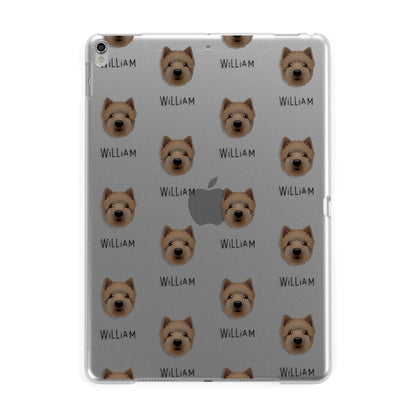 Westiepoo Icon with Name Apple iPad Silver Case