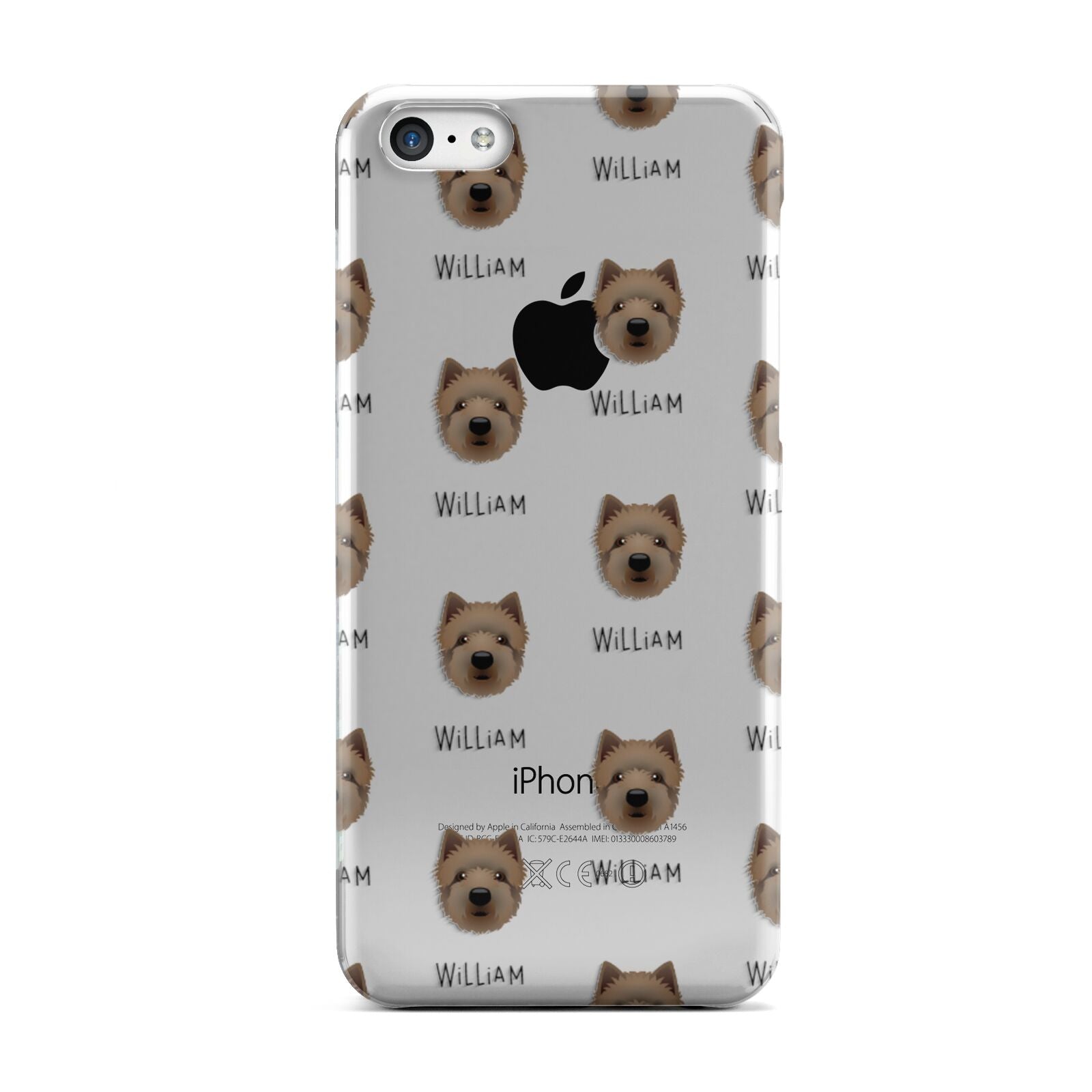 Westiepoo Icon with Name Apple iPhone 5c Case