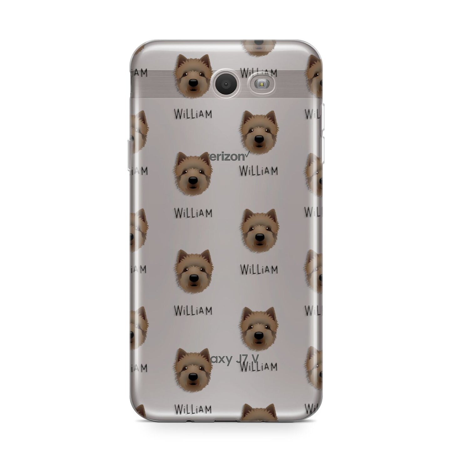Westiepoo Icon with Name Samsung Galaxy J7 2017 Case