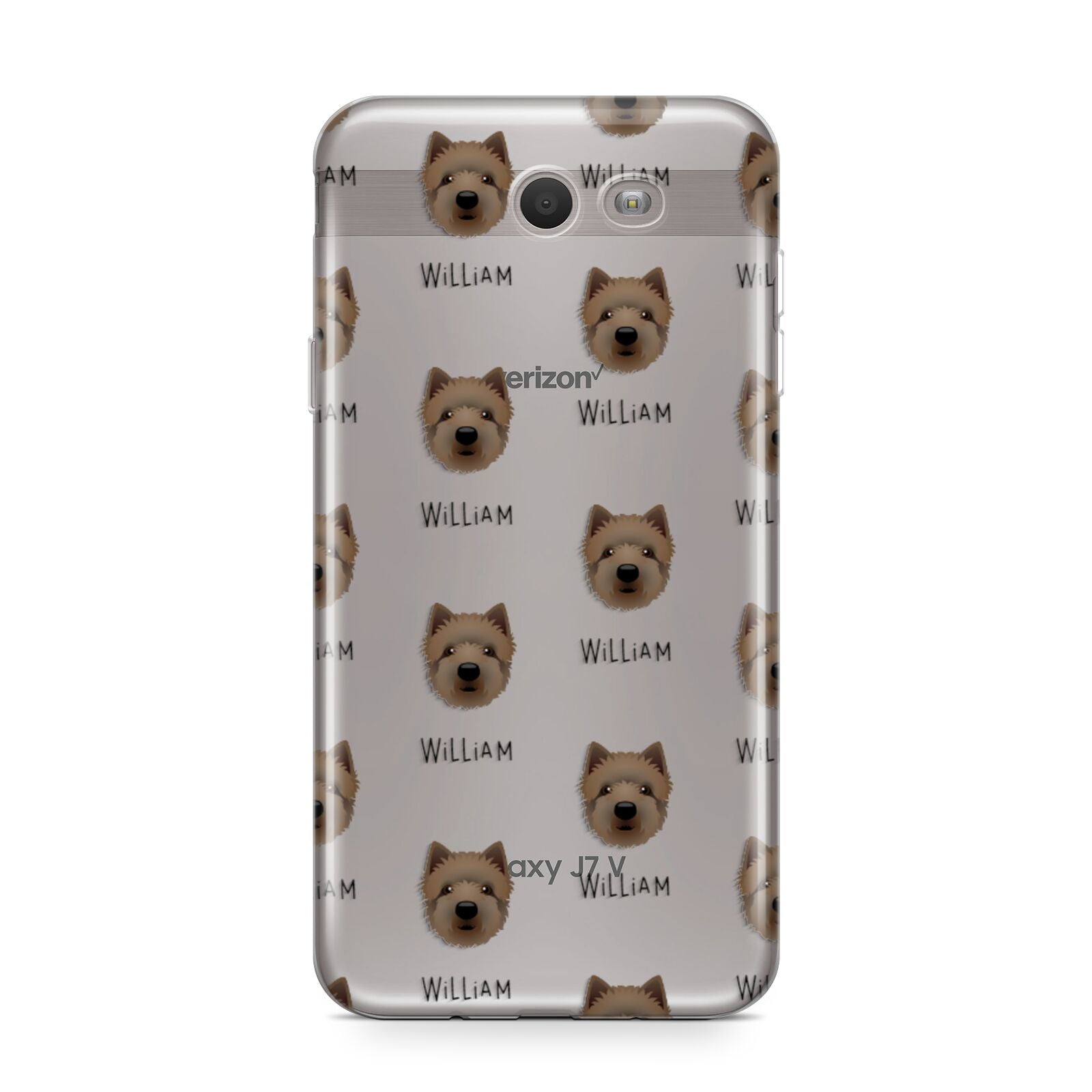 Westiepoo Icon with Name Samsung Galaxy J7 2017 Case