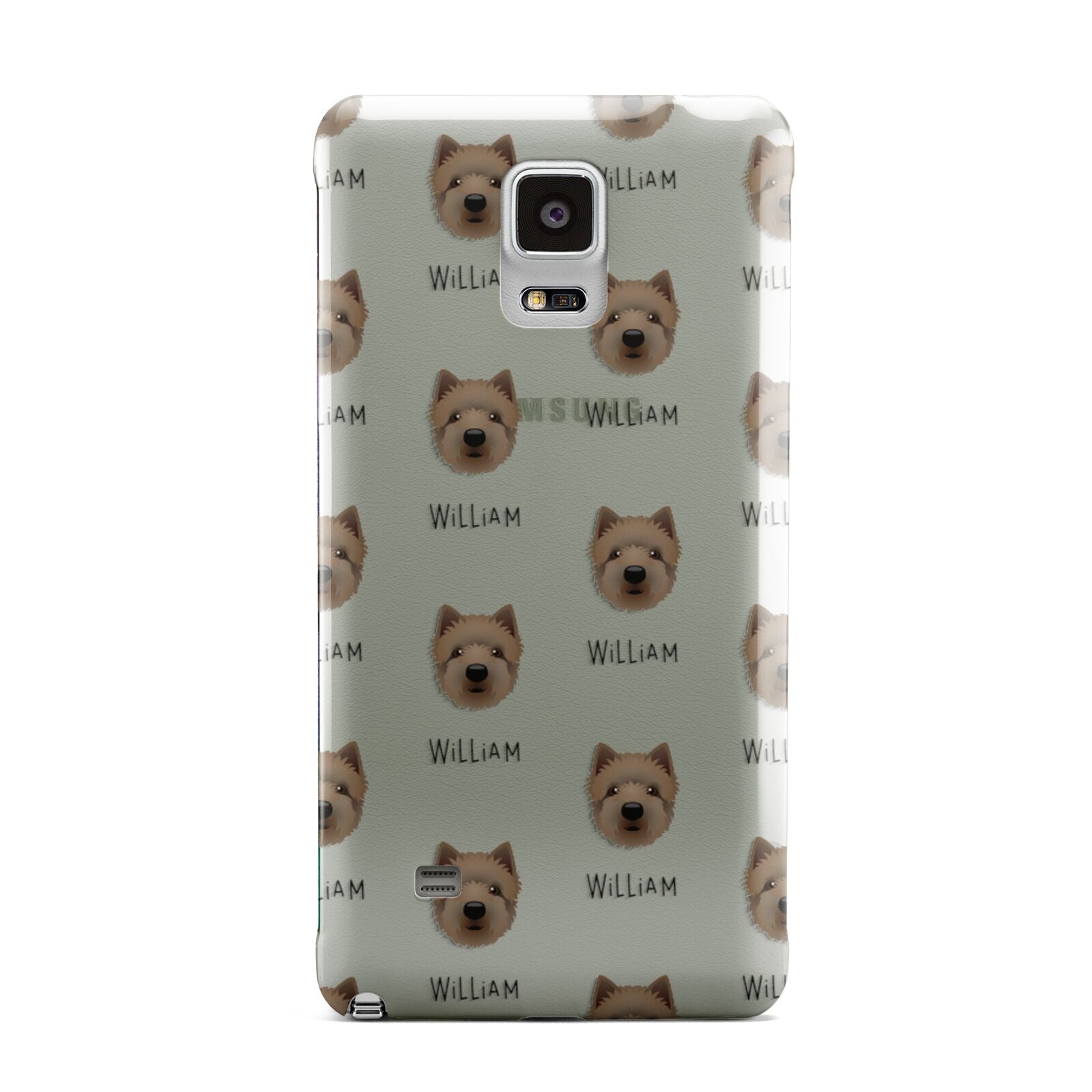 Westiepoo Icon with Name Samsung Galaxy Note 4 Case