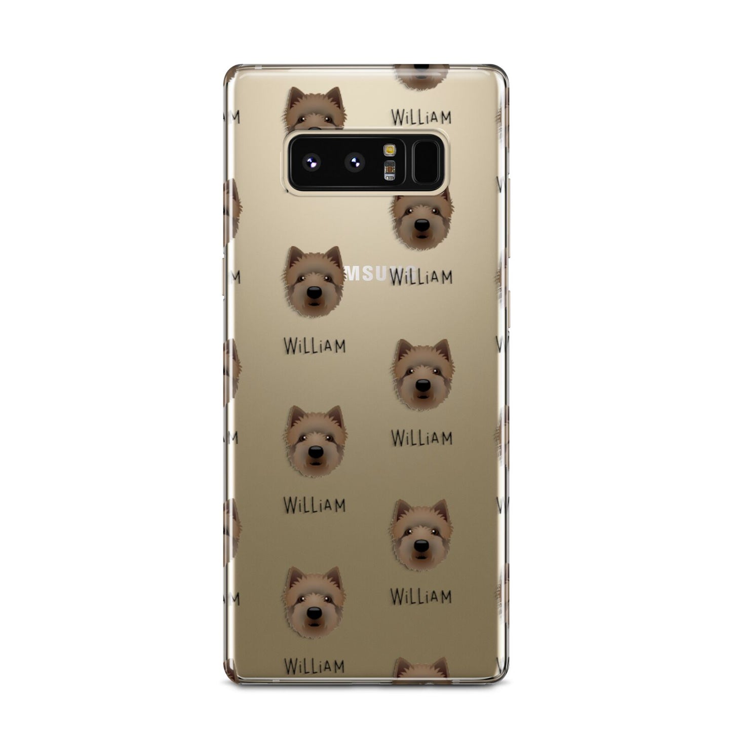 Westiepoo Icon with Name Samsung Galaxy Note 8 Case