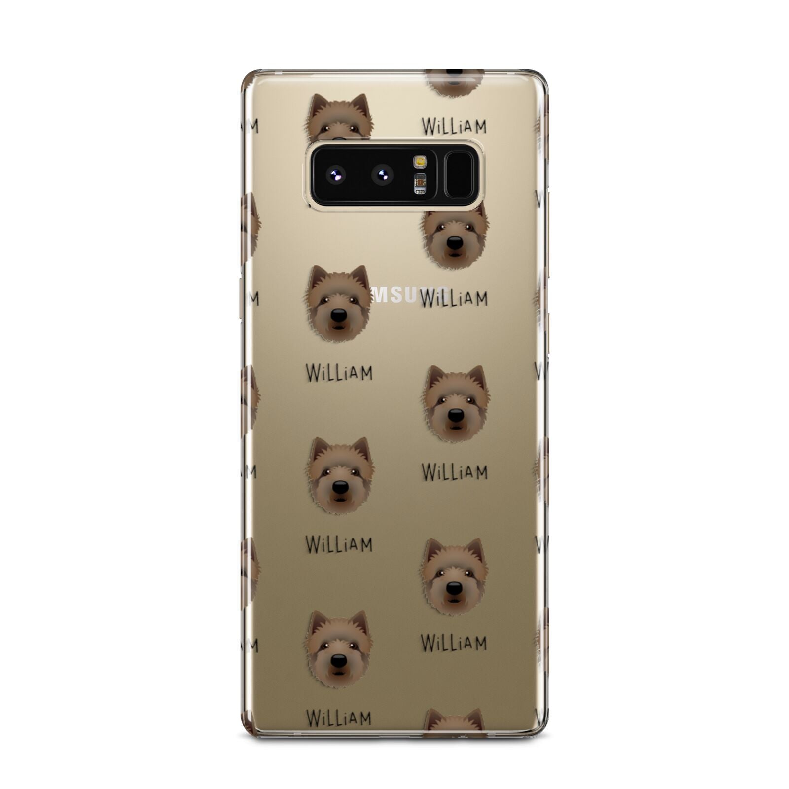 Westiepoo Icon with Name Samsung Galaxy Note 8 Case