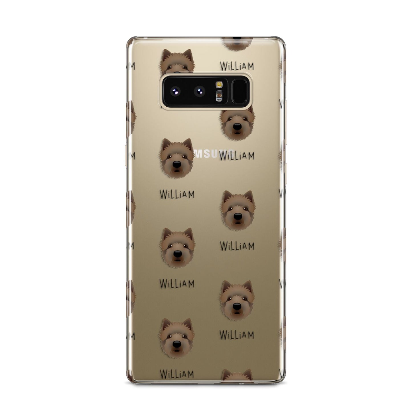 Westiepoo Icon with Name Samsung Galaxy S8 Case
