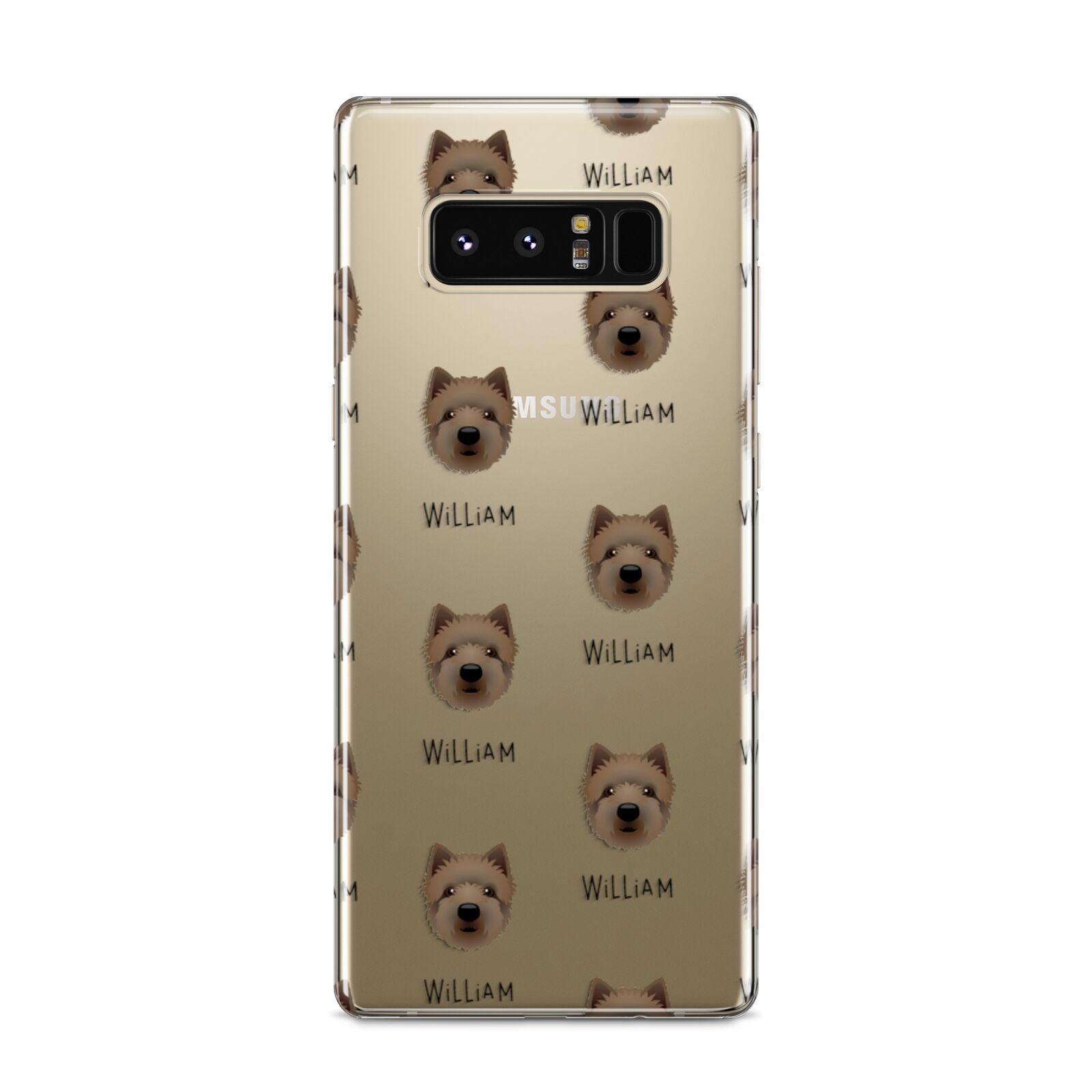 Westiepoo Icon with Name Samsung Galaxy S8 Case