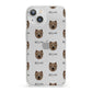 Westiepoo Icon with Name iPhone 13 Clear Bumper Case