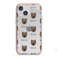 Westiepoo Icon with Name iPhone 13 Mini TPU Impact Case with Pink Edges