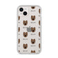 Westiepoo Icon with Name iPhone 14 Plus Clear Tough Case Starlight