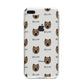 Westiepoo Icon with Name iPhone 8 Plus Bumper Case on Silver iPhone