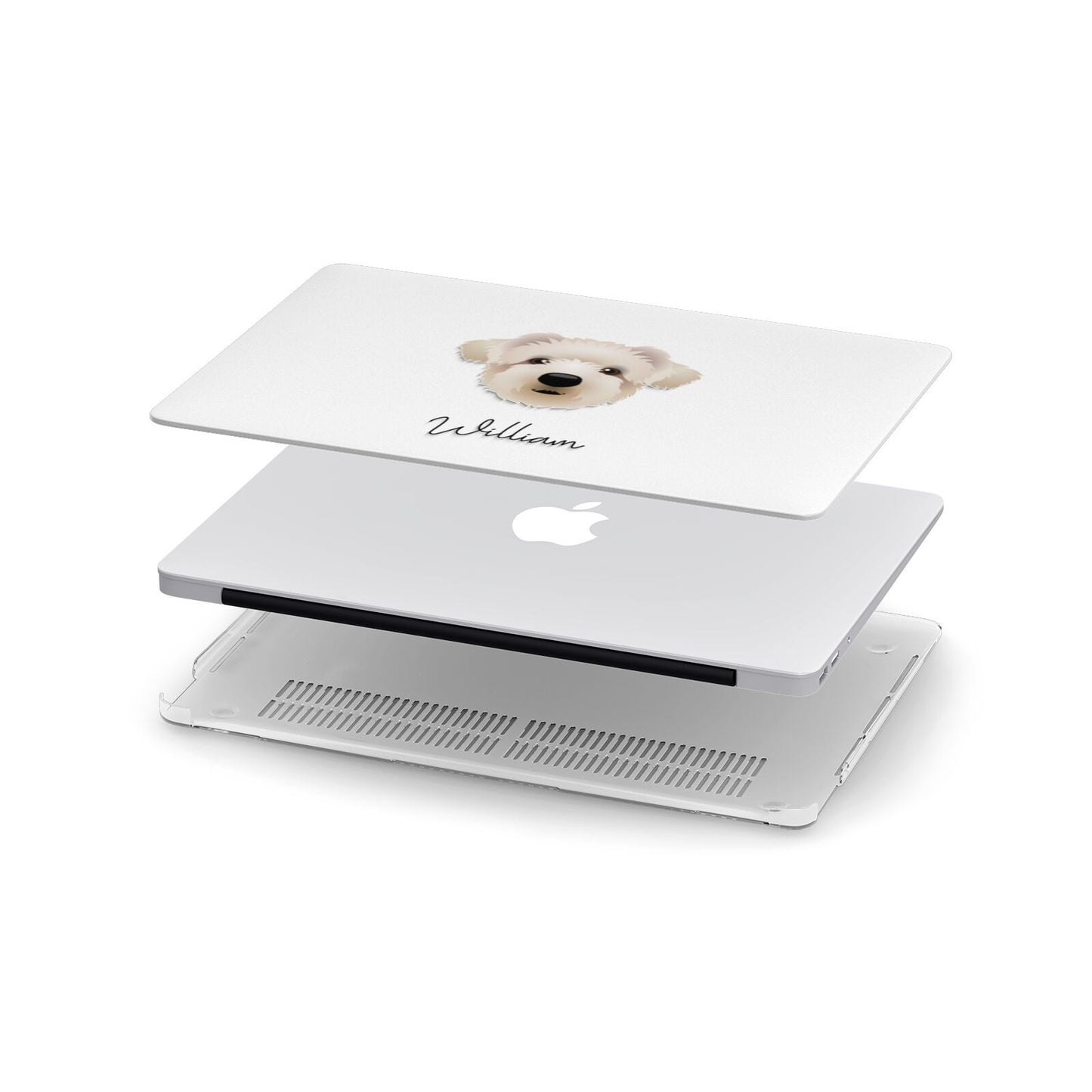 Westiepoo Personalised Apple MacBook Case in Detail