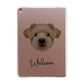 Westiepoo Personalised Apple iPad Rose Gold Case