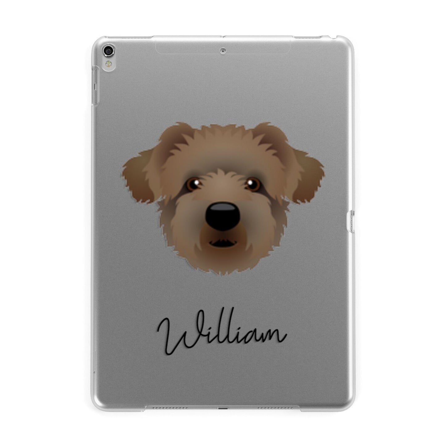 Westiepoo Personalised Apple iPad Silver Case