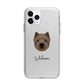 Westiepoo Personalised Apple iPhone 11 Pro Max in Silver with Bumper Case