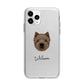 Westiepoo Personalised Apple iPhone 11 Pro in Silver with Bumper Case