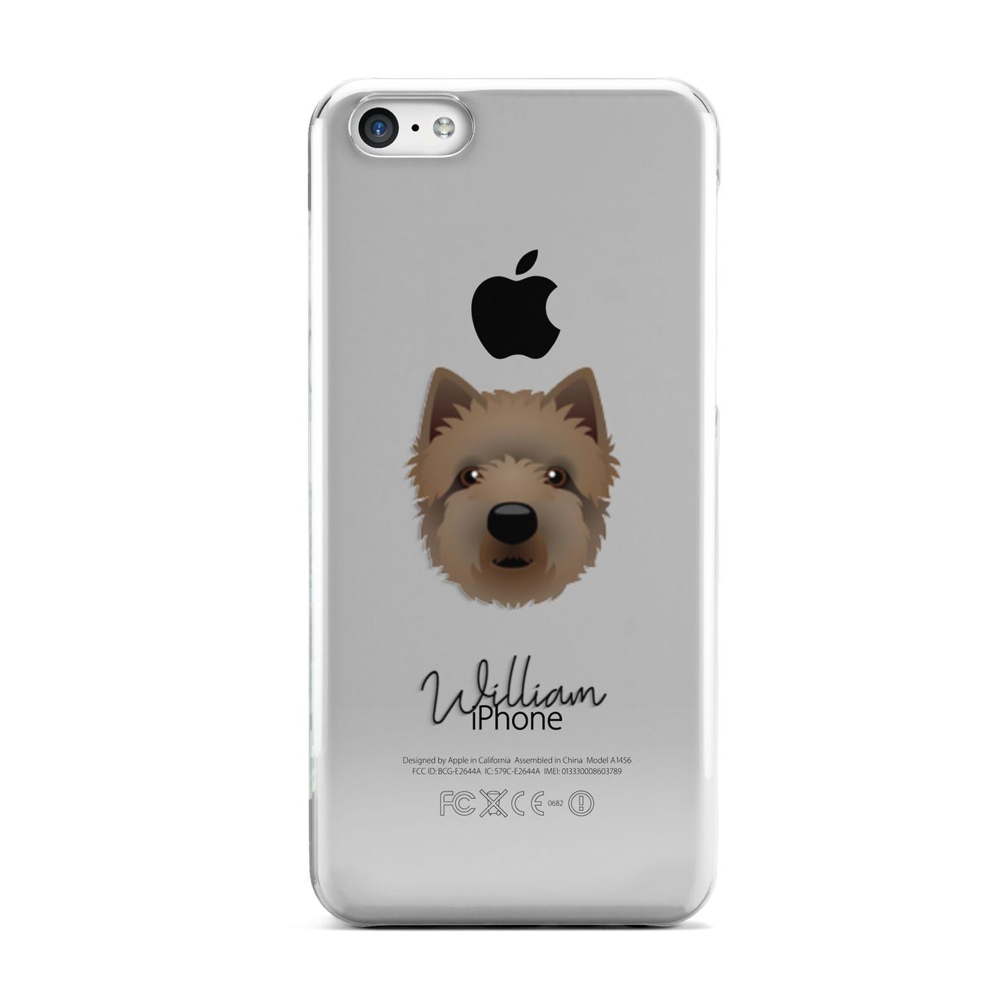 Westiepoo Personalised Apple iPhone 5c Case