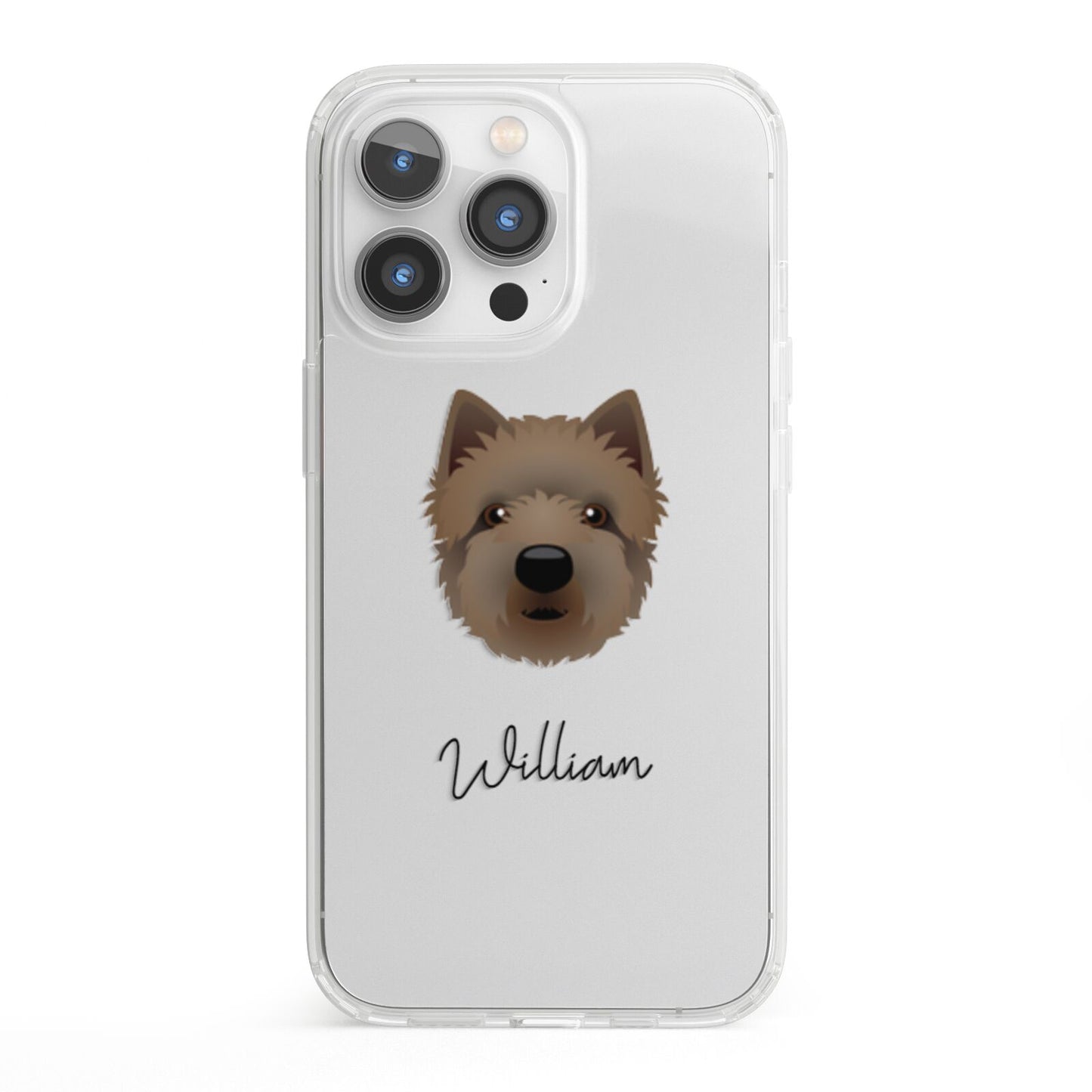 Westiepoo Personalised iPhone 13 Pro Clear Bumper Case