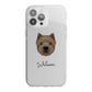 Westiepoo Personalised iPhone 13 Pro Max TPU Impact Case with White Edges