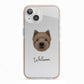 Westiepoo Personalised iPhone 13 TPU Impact Case with Pink Edges