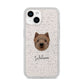 Westiepoo Personalised iPhone 14 Glitter Tough Case Starlight