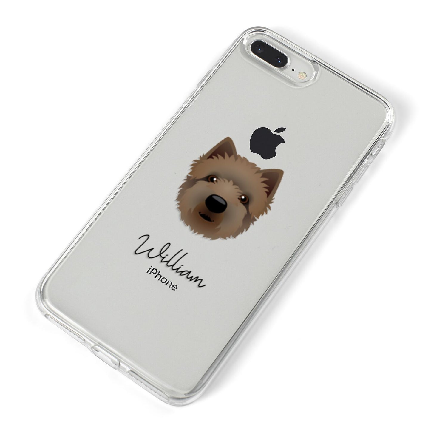 Westiepoo Personalised iPhone 8 Plus Bumper Case on Silver iPhone Alternative Image