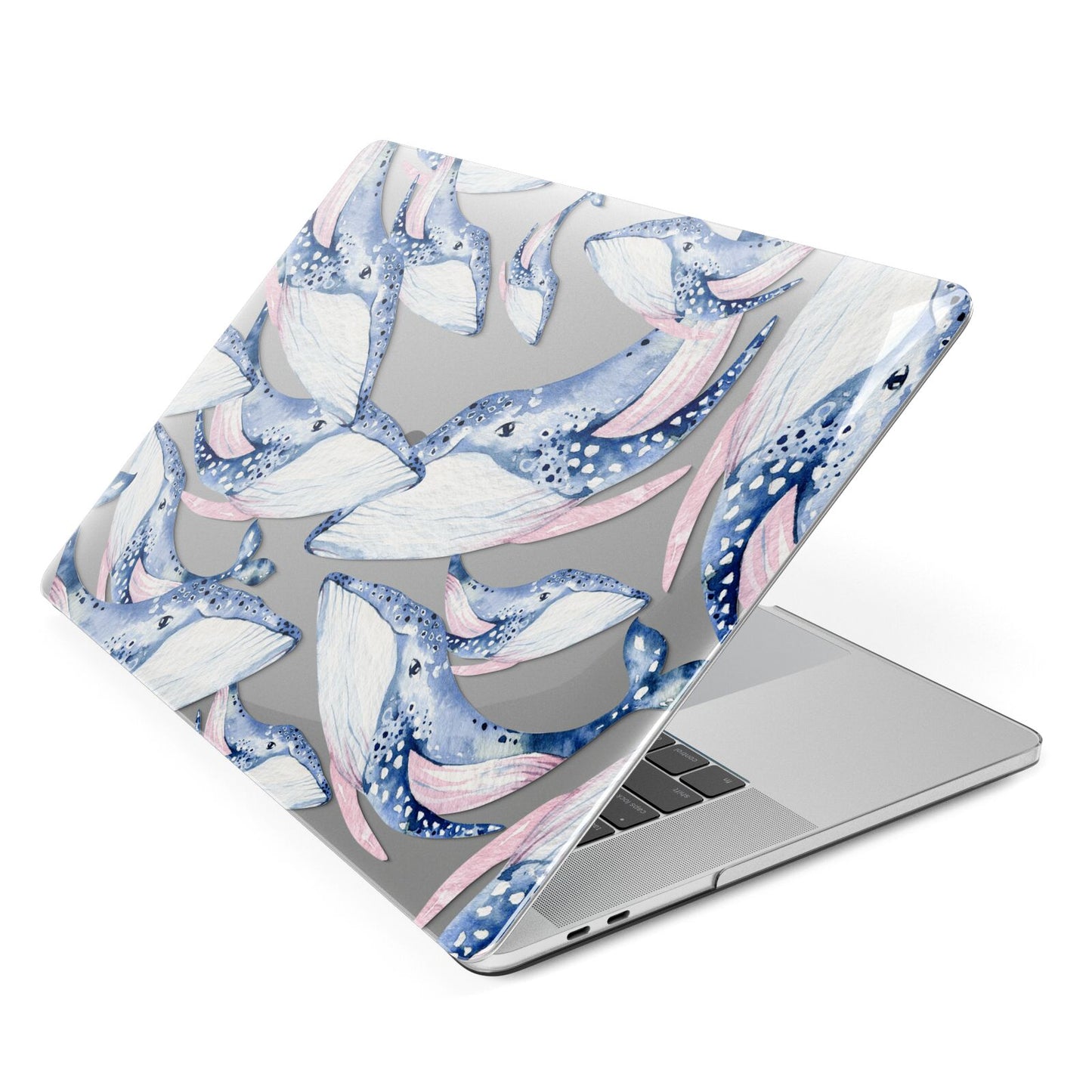Whale Apple MacBook Case Side View