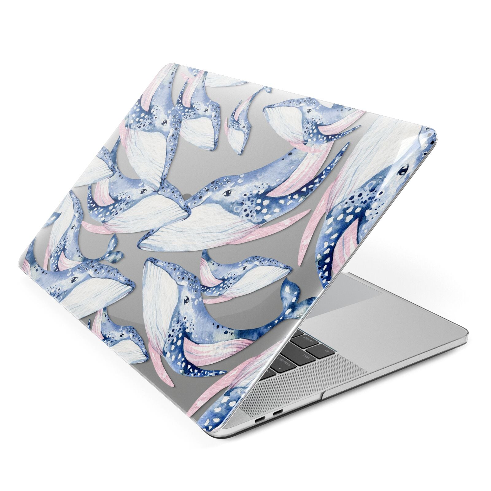Whale Apple MacBook Case Side View