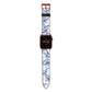 Whale Apple Watch Strap with Red Hardware