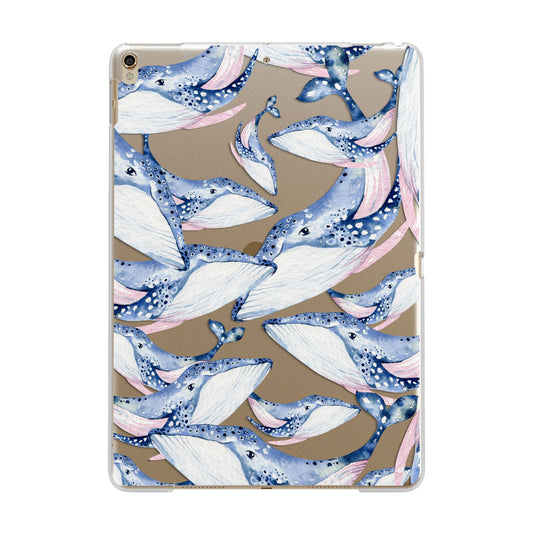 Whale Apple iPad Gold Case