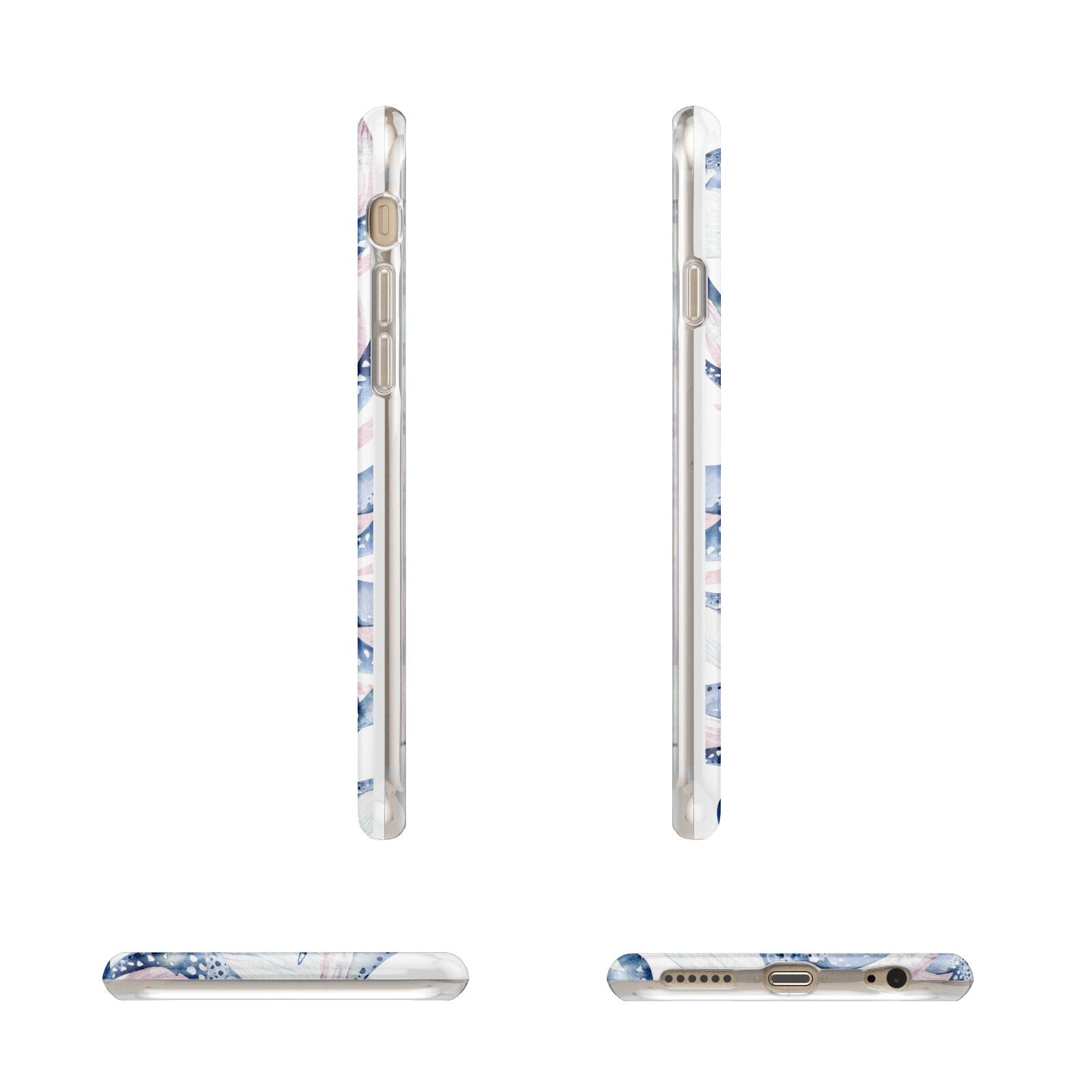 Whale Apple iPhone 6 3D Wrap Tough Case Alternative Image Angles