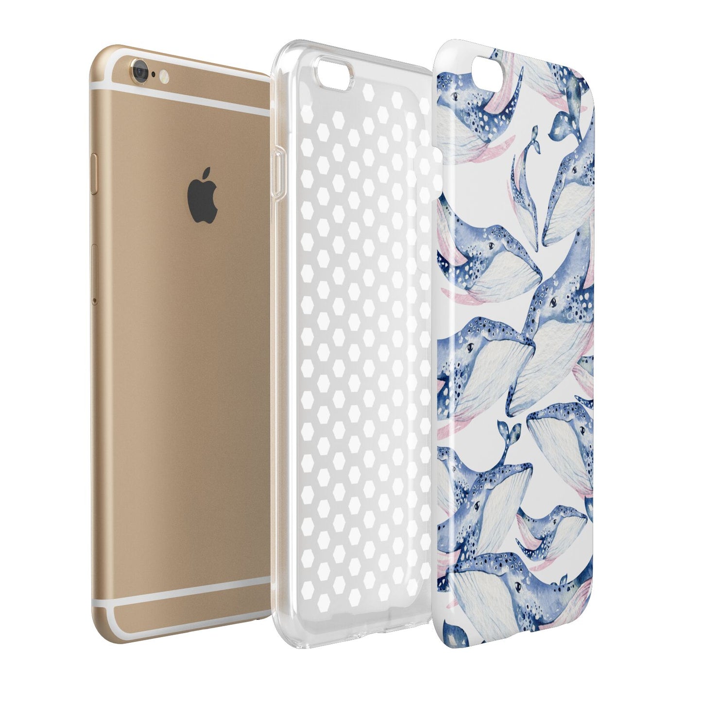 Whale Apple iPhone 6 Plus 3D Tough Case Expand Detail Image
