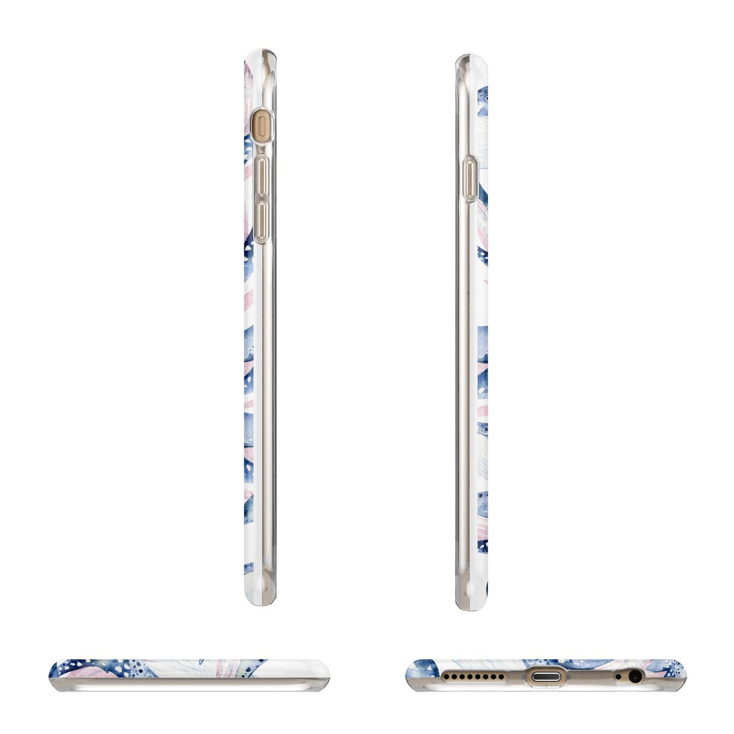 Whale Apple iPhone 6 Plus 3D Wrap Tough Case Alternative Image Angles