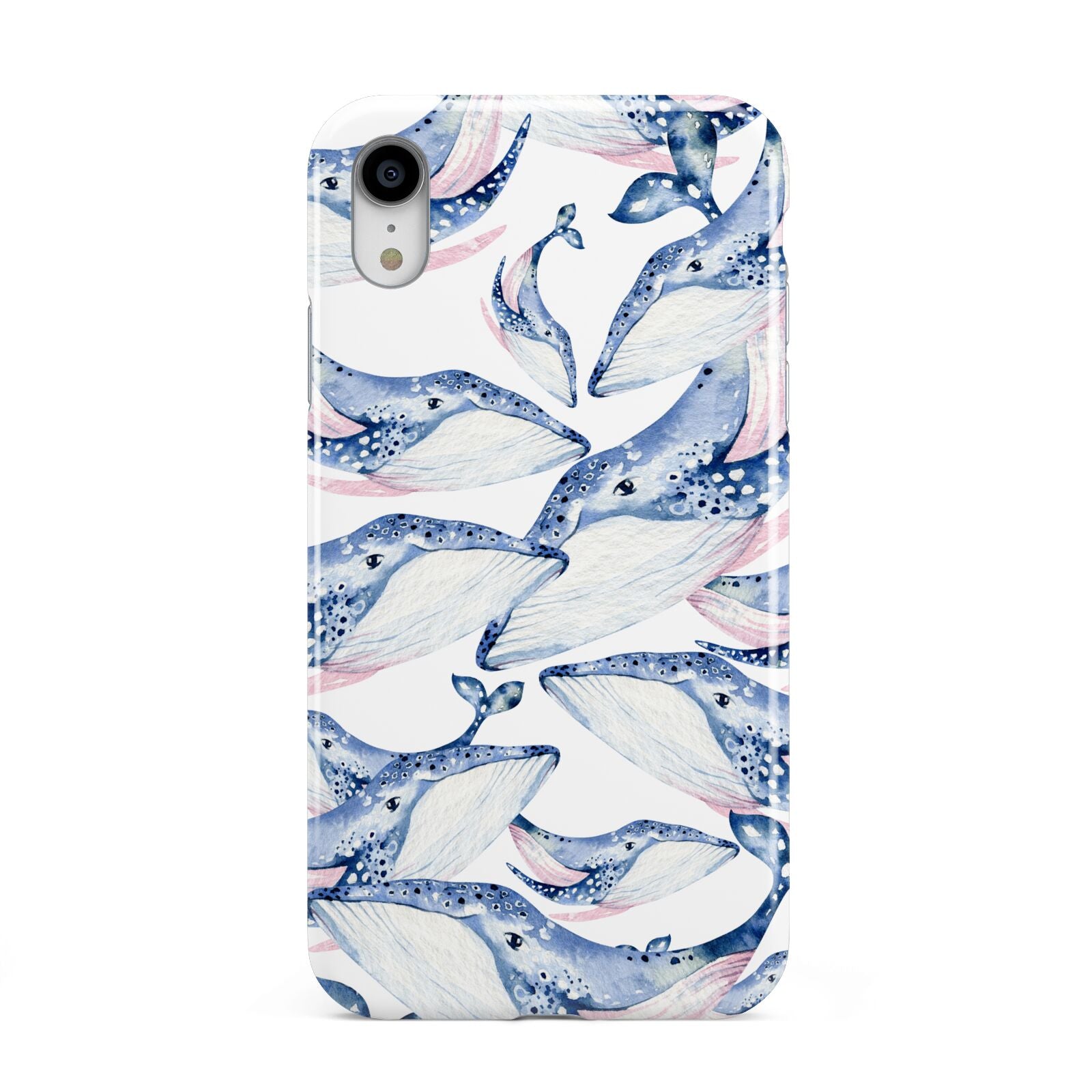 Whale Apple iPhone XR White 3D Tough Case