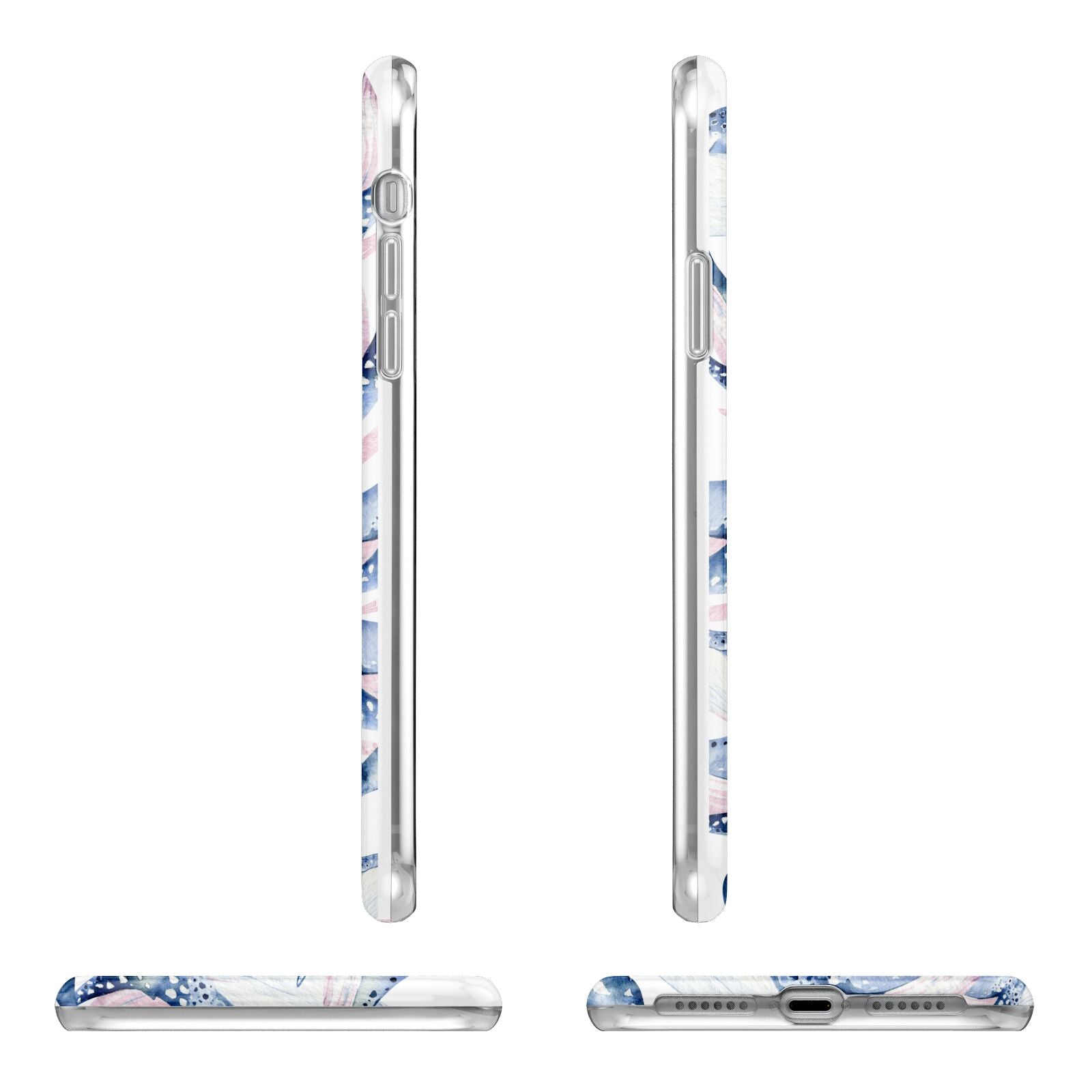 Whale Apple iPhone XR in White with 3D Wrap Tough Case Alternative Image Angles