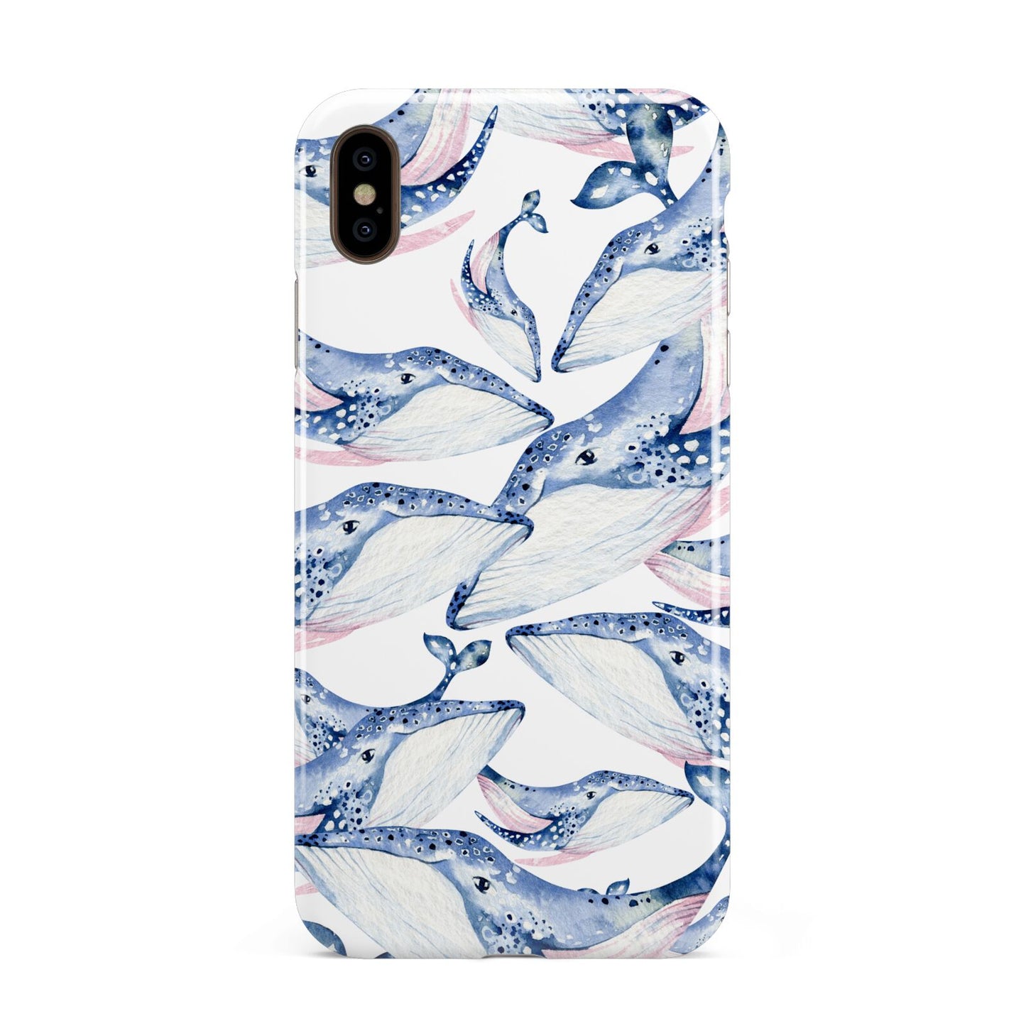 Whale Apple iPhone Xs Max 3D Tough Case